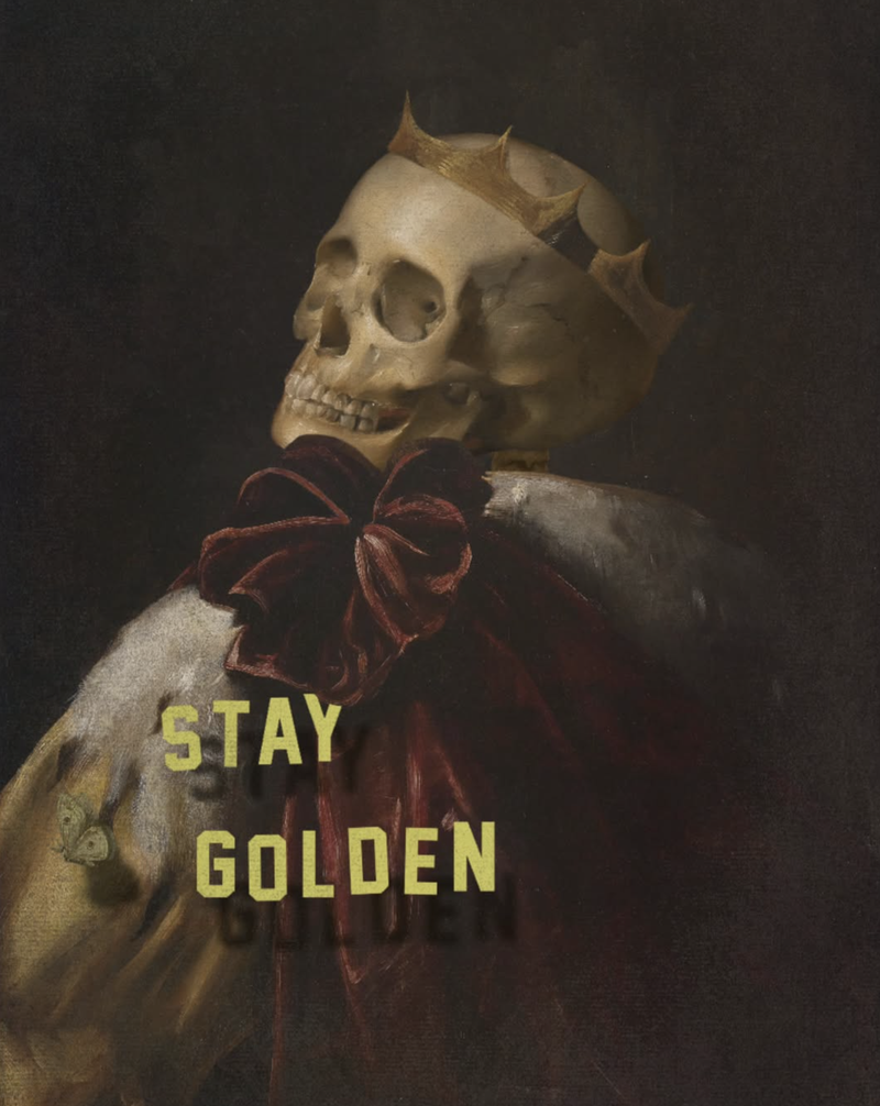 Stay Golden 11" x 14"