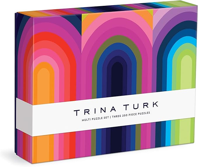 Trina Turk Puzzle Set - Includes 3 250 Piece Puzzles