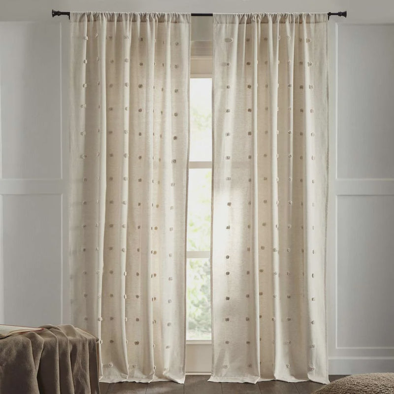 Astrid Linen Curtain - Natural - 96''