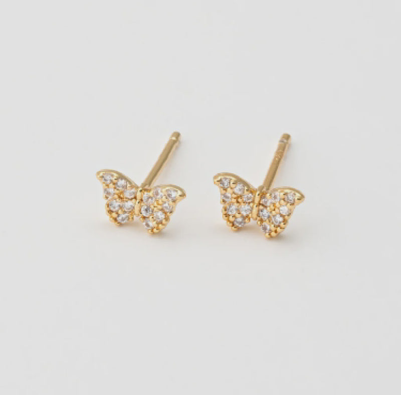 Bobbye Butterfly Studs