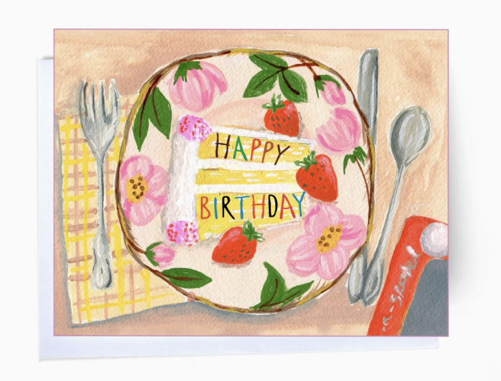 Cake Birthday Card