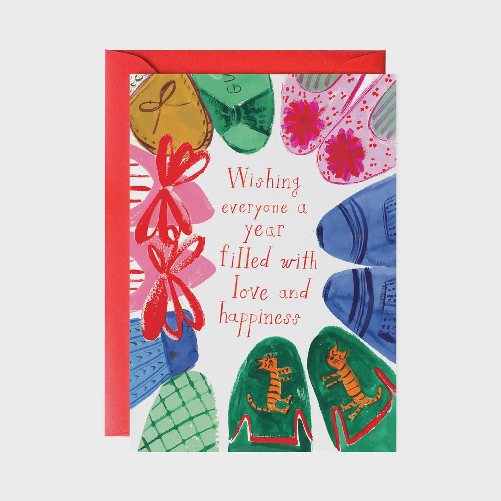 Happy Shoes - Holiday Greeting Card