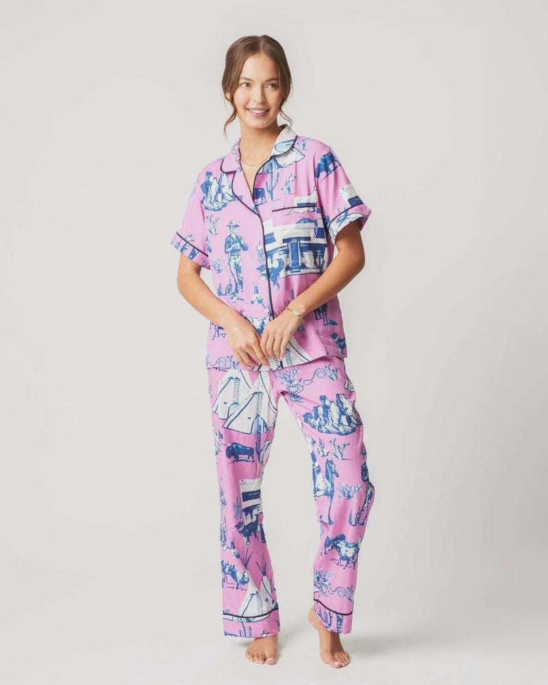 Marfa Toile Pajama Pants Set