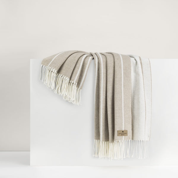 Dune Fiji Stripe Throw - 51" W x 67" L