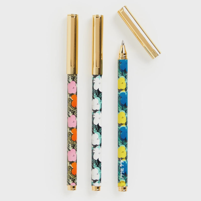 Assorted Warhol Flowers Everyday Pen