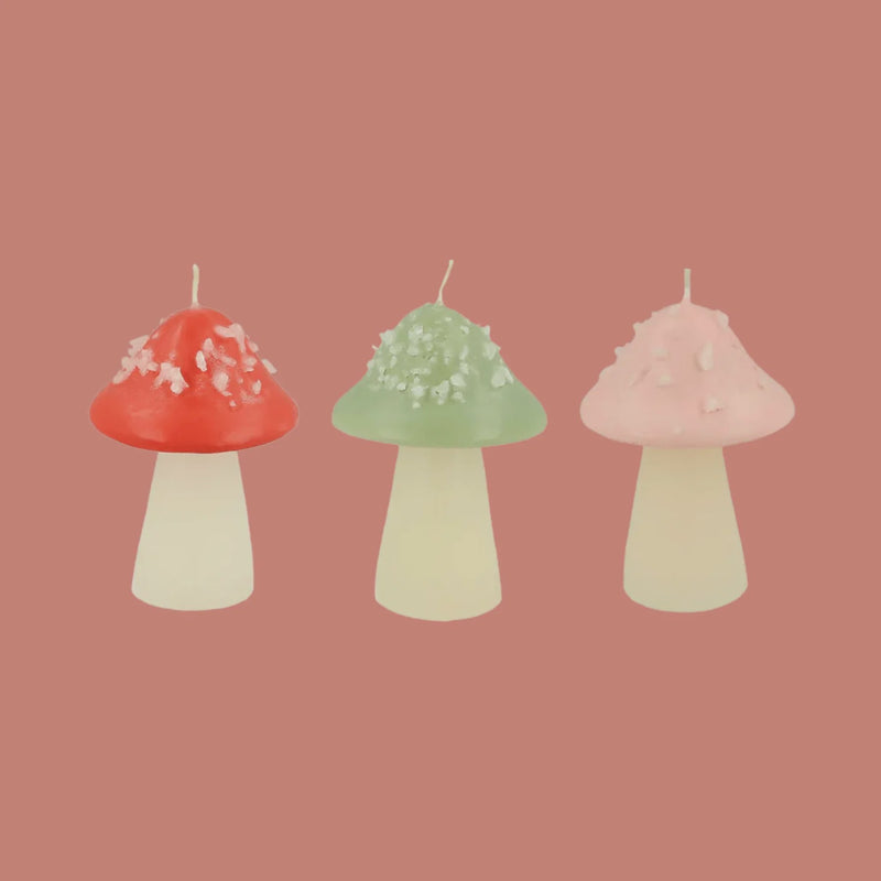 Mushroom Candles